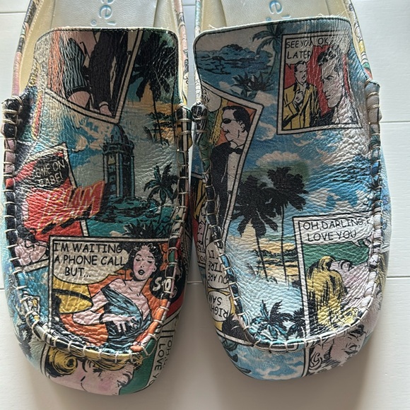 💙J.RENEE’ Joker Slide Leather Loafers - Picture 2 of 5